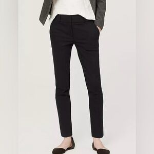 LOFT Marisa Skinny Pants Size 12 Black NWOT